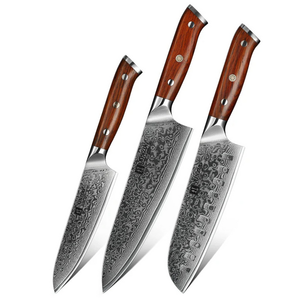 3PCS Kitchen Knife Japanese Professional - Rs knives™