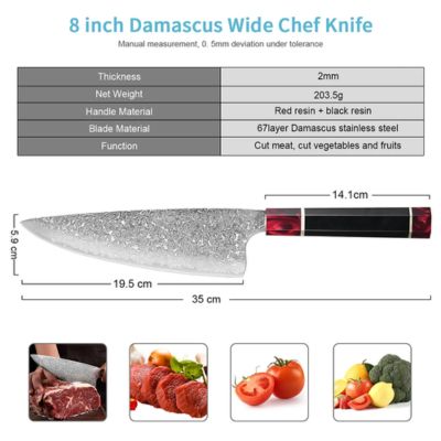 Professional Knife 8 inch Kitchen - kemp knives™