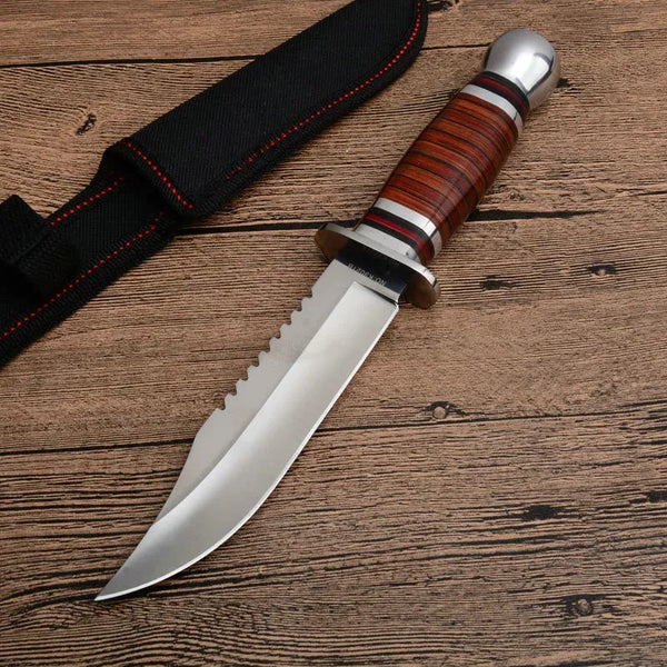 2019 K3021B Wood for outdoor hunting knife - Kemp Knives™