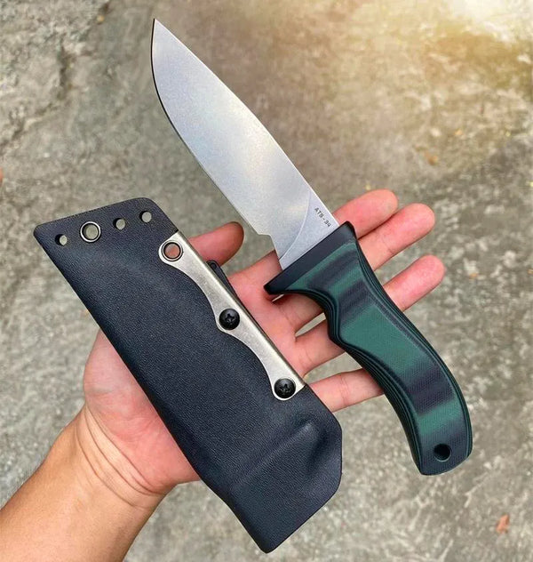 ATS-34 Satin Drop for outdoor hunting knife - kemp Knives™