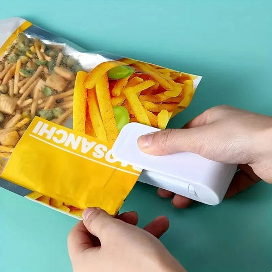 Mini Heat Bag Sealer – Portable Plastic Food Bag Sealing Machine for Snack & Package Closure