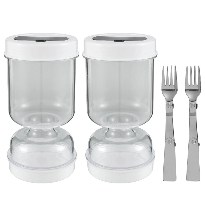 Hourglass Pickle Jar – Leakproof Dry & Wet Separator Dispenser for Pickles, Olives, and Food Storage