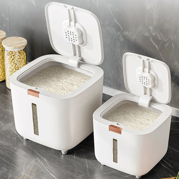 Insect & Moisture-Proof Rice Storage Box – Sealed Grain Container with Lid, 5KG/10KG Capacity