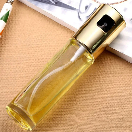 100ml Olive Oil Sprayer – Stainless Steel & Glass Spray Bottle for Cooking, Grilling, and Baking