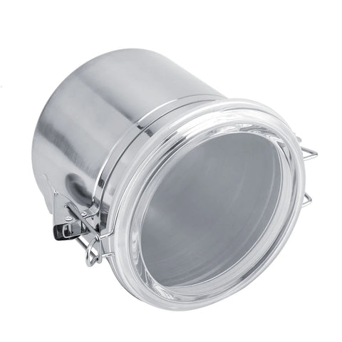 Stainless Steel Vacuum-Sealed Coffee Container – Airtight Storage Jar for Coffee Beans & Grounds, 800–1800ml Options