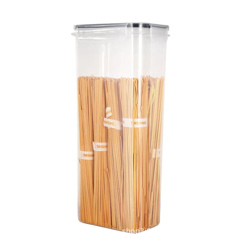 7-Piece BPA-Free Food Storage Container Set – Airtight Plastic Kitchen Boxes with Labels & Marker Pen