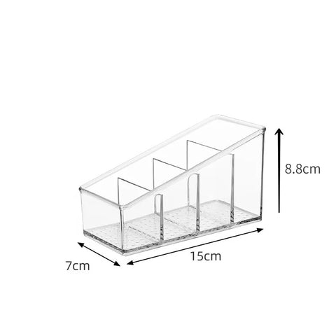 4-Layer Transparent Food Storage Organizer – Multi-Purpose Kitchen, Pantry & Desktop Container Box