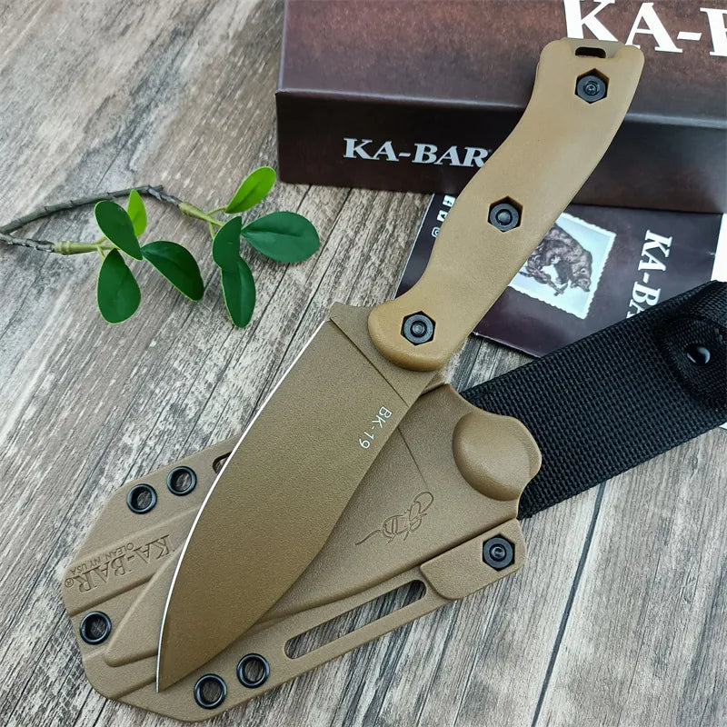 Kemp Knives™ NEW KA-BAR Becker BK19 Nessmuk for hunting outdoor knives