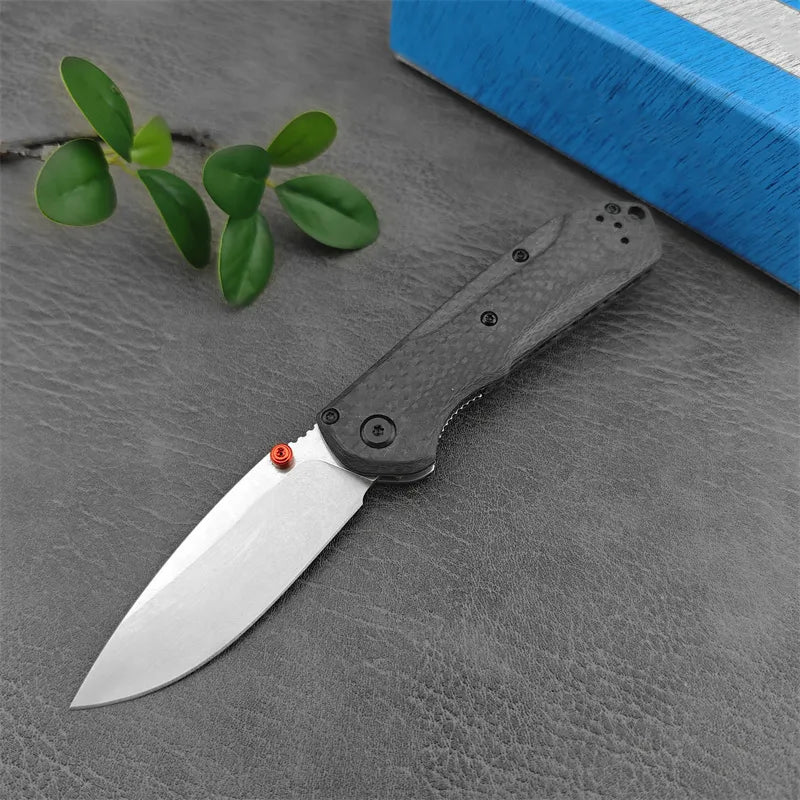 Mini Freek 565-1 EDC Pocket Folding Knife with Black Carbon Fiber Handle For outdoor hunting knives Kemp Knives™