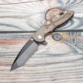 EVIL EYES Custom Hinderer for outdoor hunting knife - Kemp Knives™