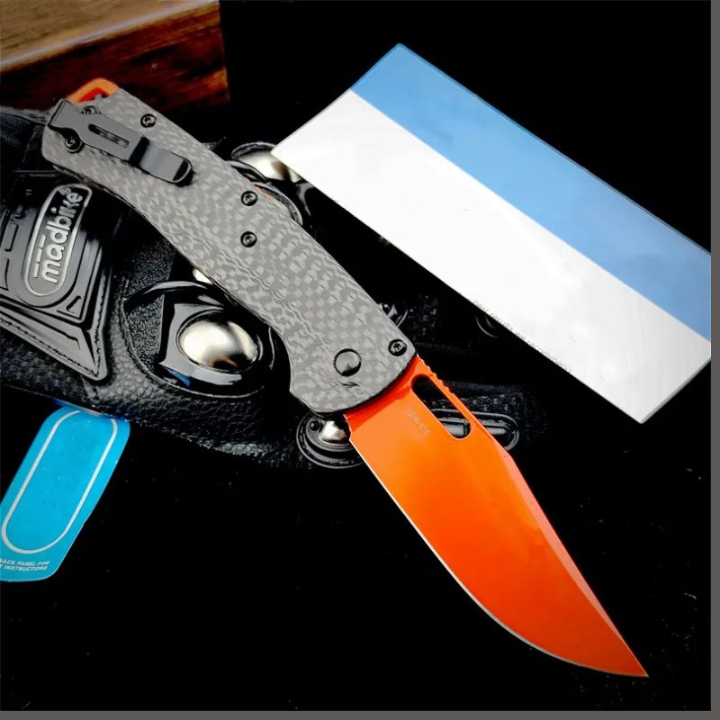 BM 15535 Hunt Taggedout Knife EDC for Outdoor Camping Hunting