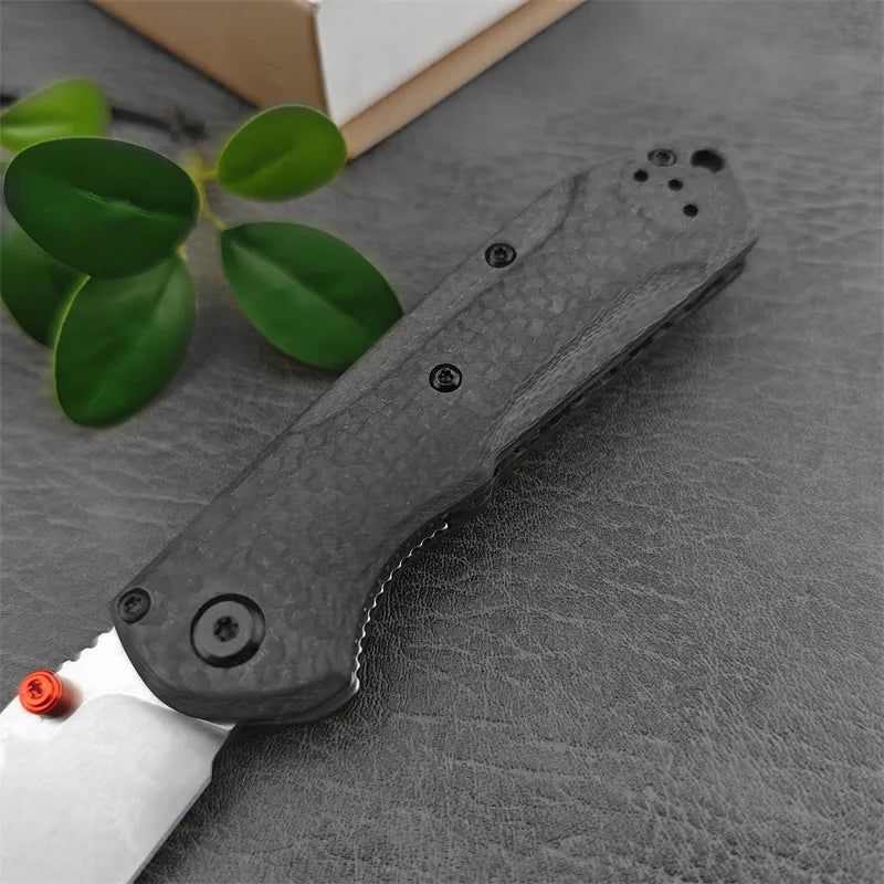 Mini Freek 565-1 EDC Pocket Folding Knife with Black Carbon Fiber Handle For outdoor hunting knives Kemp Knives™