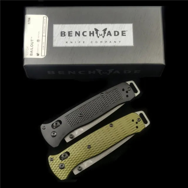 Kemp knives™ : Benchmade 537GY Bailout for 0outdoor hunting knife