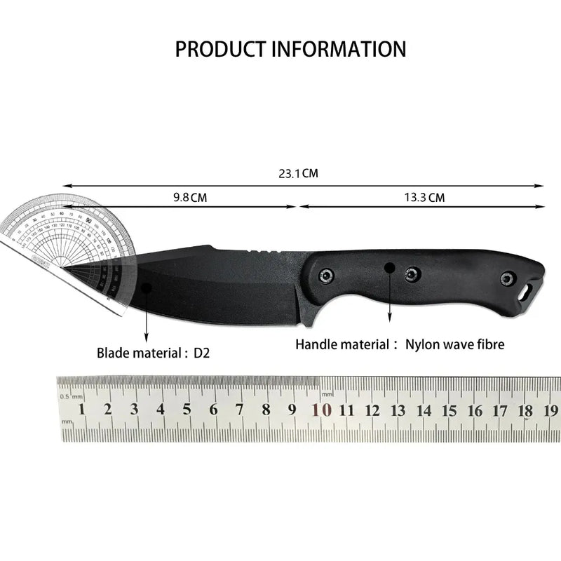 Kemp Knives™ BK18 Knife D2 for hunting outdoor knives