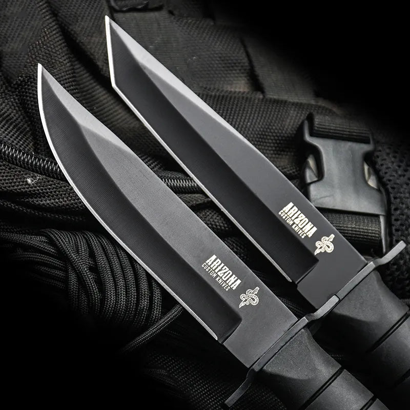 Kemp Knives™ Steel camping self-defense tools for Hunting outdoor knives