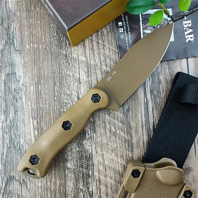 Kemp Knives™ NEW KA-BAR Becker BK19 Nessmuk for hunting outdoor knives