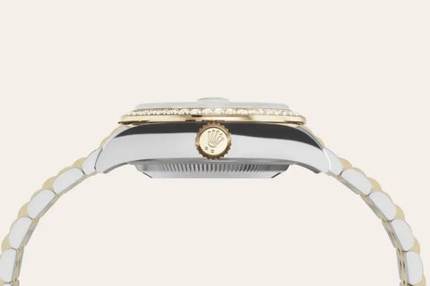Lady-Datejust – 28 mm Yellow Rolesor | Timeless Elegance in Oystersteel & 18 ct Yellow Gold