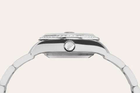 Lady-Datejust – 28 mm Grey Rolesor | Elegant Blend of Oystersteel and 18 ct White Gold