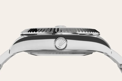 Sky-Dweller – 42 mm White Rolesor | Dual Time Zone Watch in Oystersteel and 18 ct White Gold