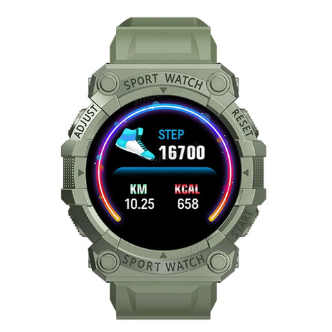 FD68S Smart Watch for Men & Women – Touch Screen Fitness Tracker, Waterproof Bluetooth Sports Bracelet for Android