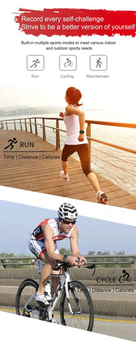 FD68S Smart Watch for Men & Women – Touch Screen Fitness Tracker, Waterproof Bluetooth Sports Bracelet for Android