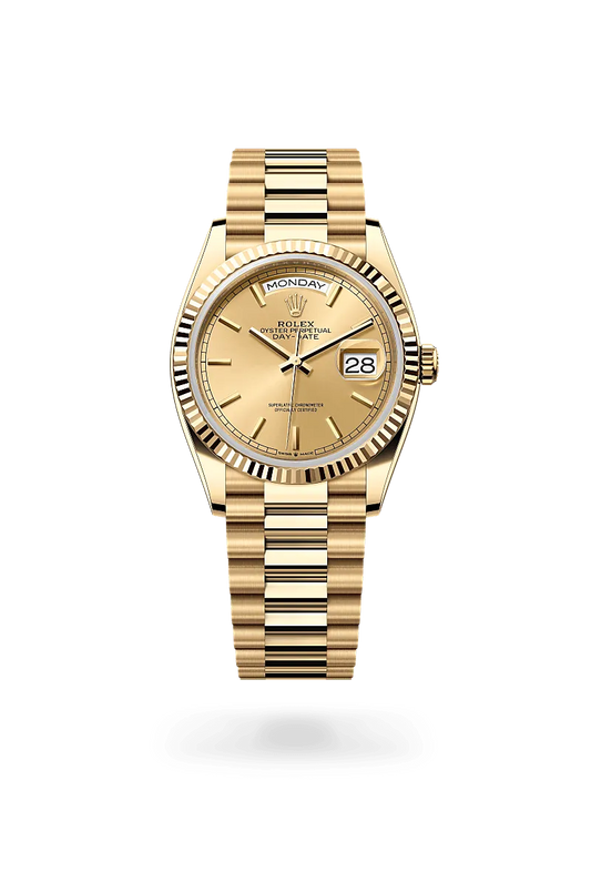 Day-Date 36 – 36 mm en Or Jaune 18 ct | Montre Présidentielle au Raffinement Intemporel