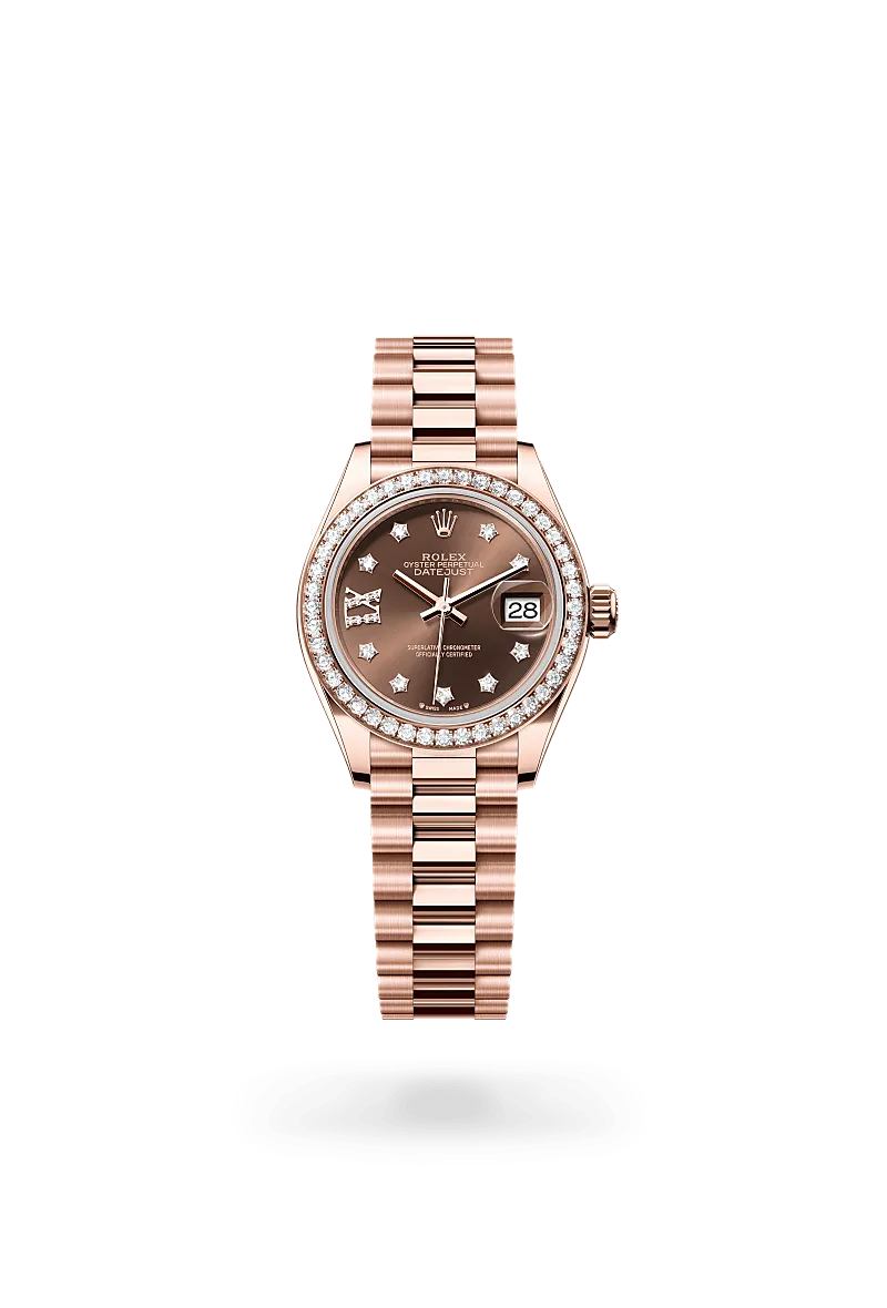 Lady-Datejust – 28 mm in 18 ct Everose Gold | Timeless Elegance in a Refined Classic