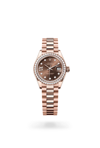 Lady-Datejust – 28 mm in 18 ct Everose Gold | Timeless Elegance in a Refined Classic