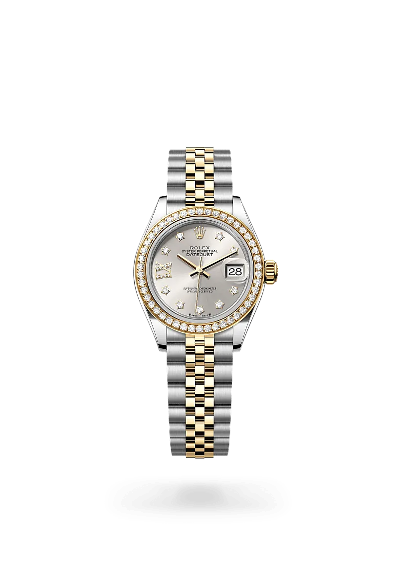 Lady-Datejust – 28 mm Yellow Rolesor | Timeless Elegance in Oystersteel & 18 ct Yellow Gold