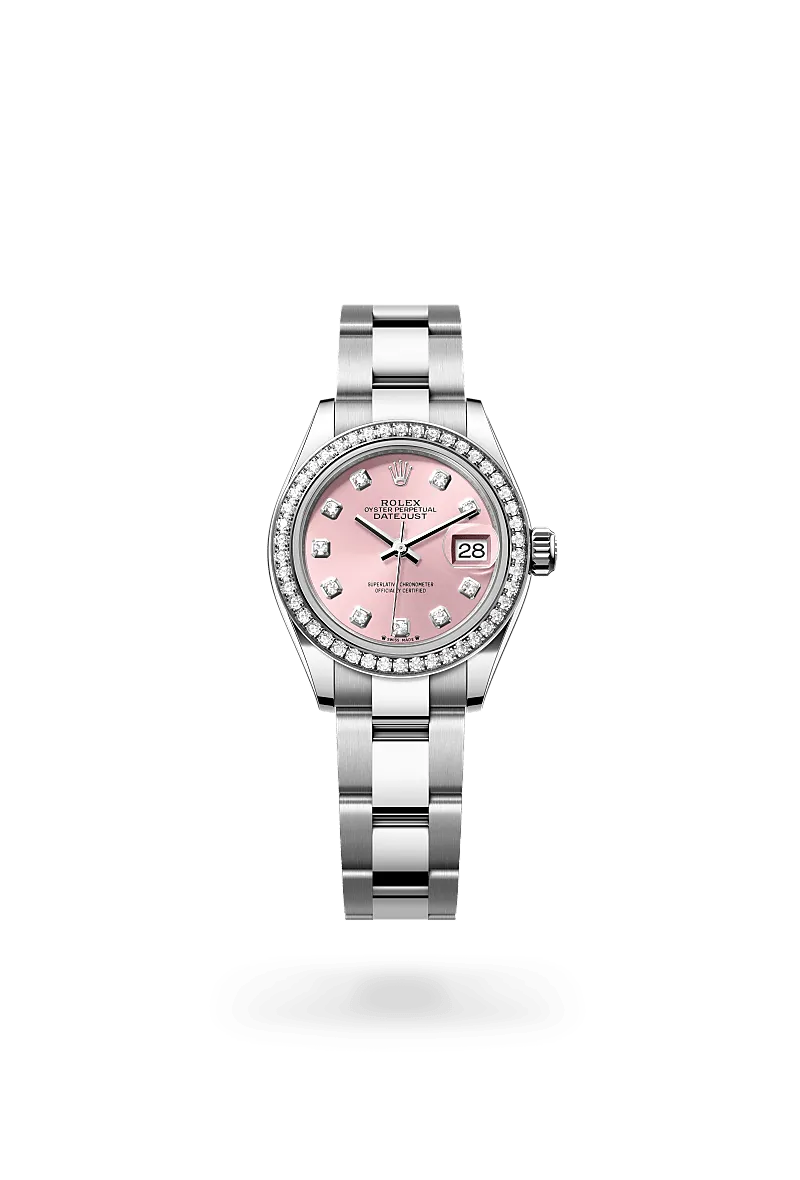 Lady-Datejust – 28 mm Grey Rolesor | Elegant Blend of Oystersteel and 18 ct White Gold
