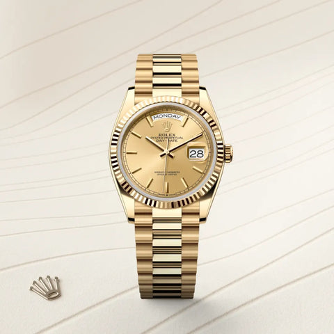 Day-Date 36 – 36 mm en Or Jaune 18 ct | Montre Présidentielle au Raffinement Intemporel