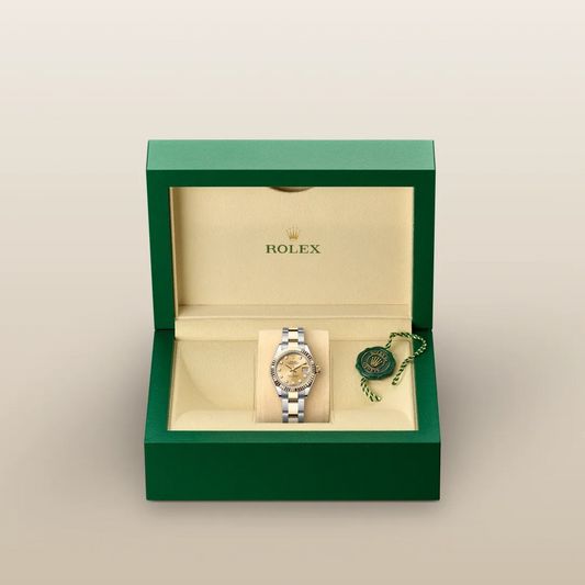 Lady-Datejust – 28 mm Yellow Rolesor | Elegant Oystersteel & 18 ct Yellow Gold Watch