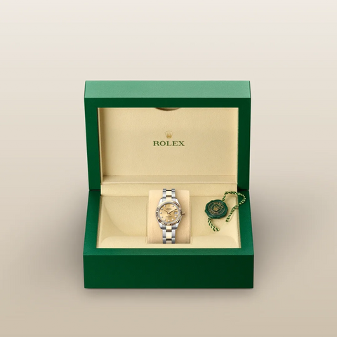 Lady-Datejust – 28 mm Yellow Rolesor | Elegant Oystersteel & 18 ct Yellow Gold Watch