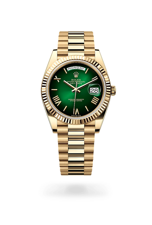 Day-Date 40 – 40 mm en Or Jaune 18 ct | L'Excellence Horlogère et l'Élégance Dorée
