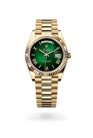 Day-Date 40 – 40 mm en Or Jaune 18 ct | L'Excellence Horlogère et l'Élégance Dorée