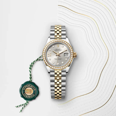 Lady-Datejust – 28 mm Yellow Rolesor | Timeless Elegance in Oystersteel & 18 ct Yellow Gold
