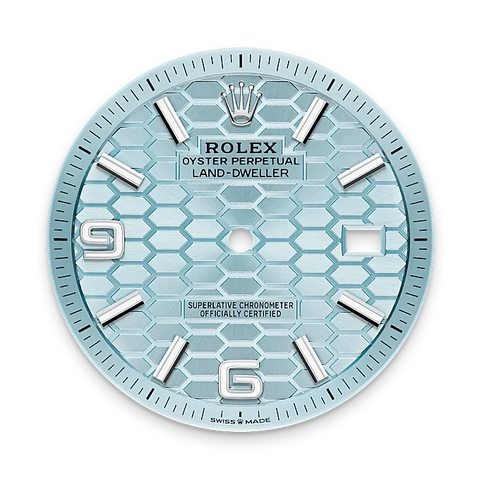 Land-Dweller 40 – 40 mm en Platine | Élégance Haute Horlogerie & Raffinement Absolu