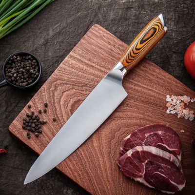 Professional Chef Knife Kitchen tool Meat Cleaver Forged 5CR15