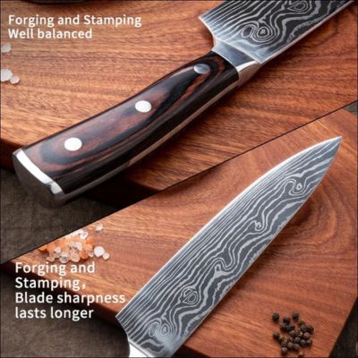 Professional Chef Knife Kitchen tool Meat Cleaver Forged 5CR15