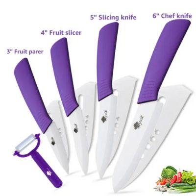 Professional Chef Knife Ceramic Set 3 4 5 6inch Anti-slip Handle - kemp knives™