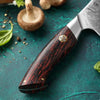 Professional Kitchen HEZHEN 8.3 Inches 73 Layers Damascus