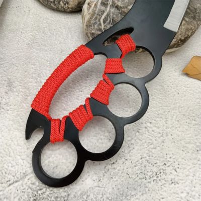 EDC Knu/ckle Fixed Knife Full-Tang 5cr13mov for Outdoor Camping Knife - kemp Knives™