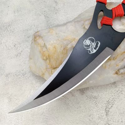 EDC Knu/ckle Fixed Full-Tang 5cr13mov for Outdoor Camping
