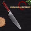 PLYS-Damascus Chef Knife 8 Inch Kitchen Chef Knife