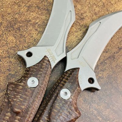 S7205 Karambit DC53 Satin For outdoor hunting knife - Kemp Knives
