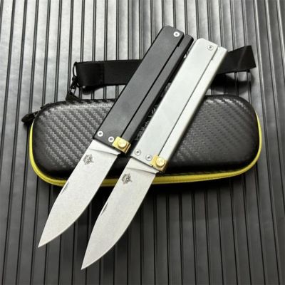 Kemp Knives™ Theone Dragonfly Free-swinging D2 Balisong Jilt edcFor outdoor hunting knife