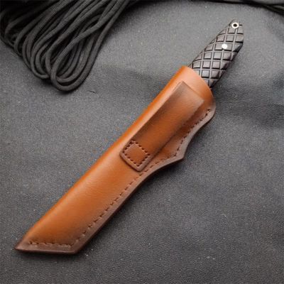 Special Offfer Survival Straight Satin Tano For outdoor hunting knife - Kemp Knives