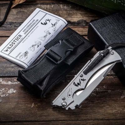 WX Folding For outdoor hunting knife - Kump Knives