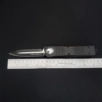 UT-Models Serrated 3.8" Satin Plain For outdoor hunting knife - Kemp Knives™