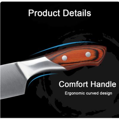Professional Kitchen Cutlery Santoku Knives Germany 4Cr13 Chef Knife